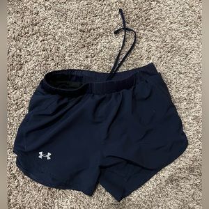 Navy Under Armour shorts